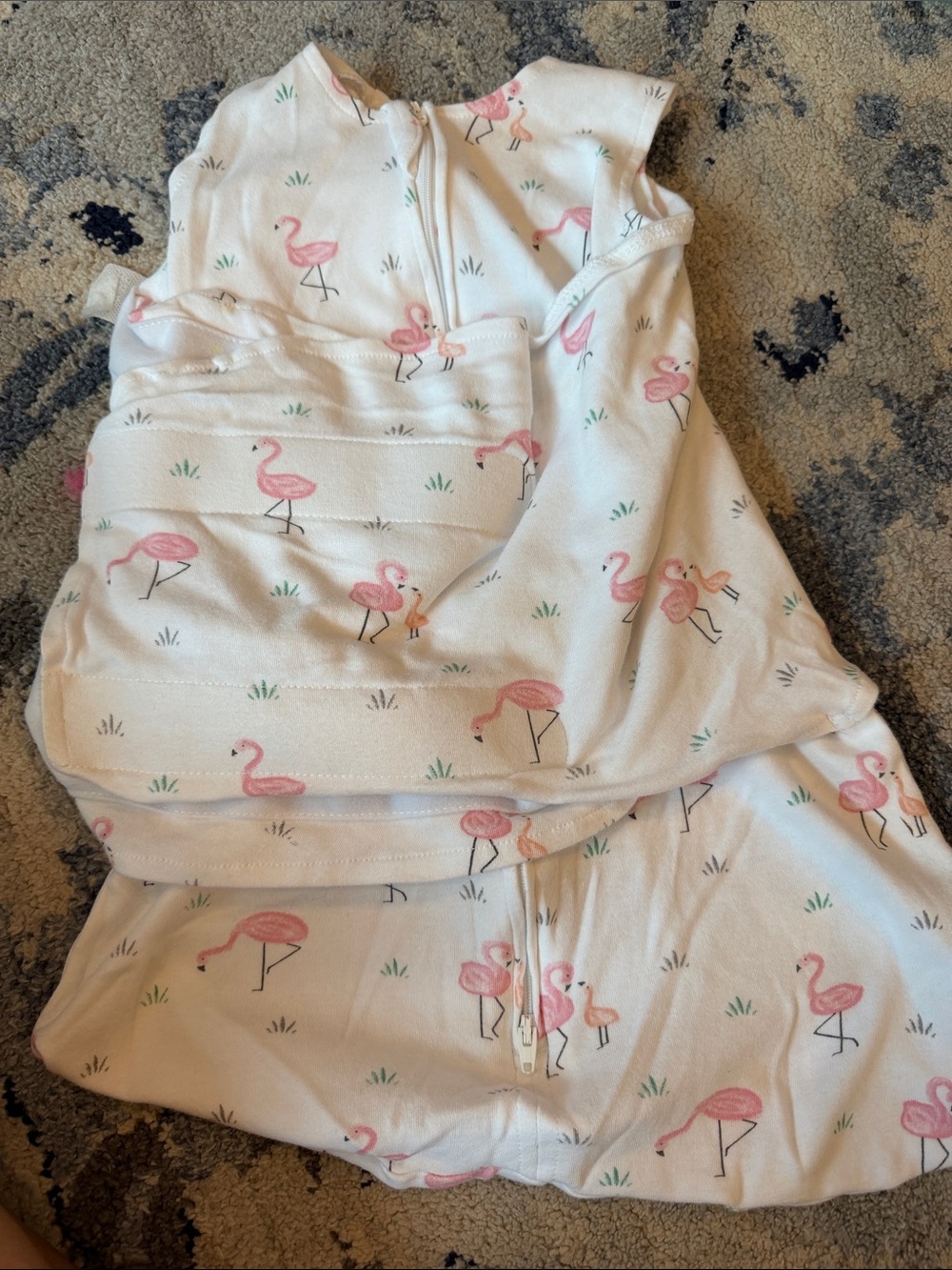 Halo flamingo sleep sack